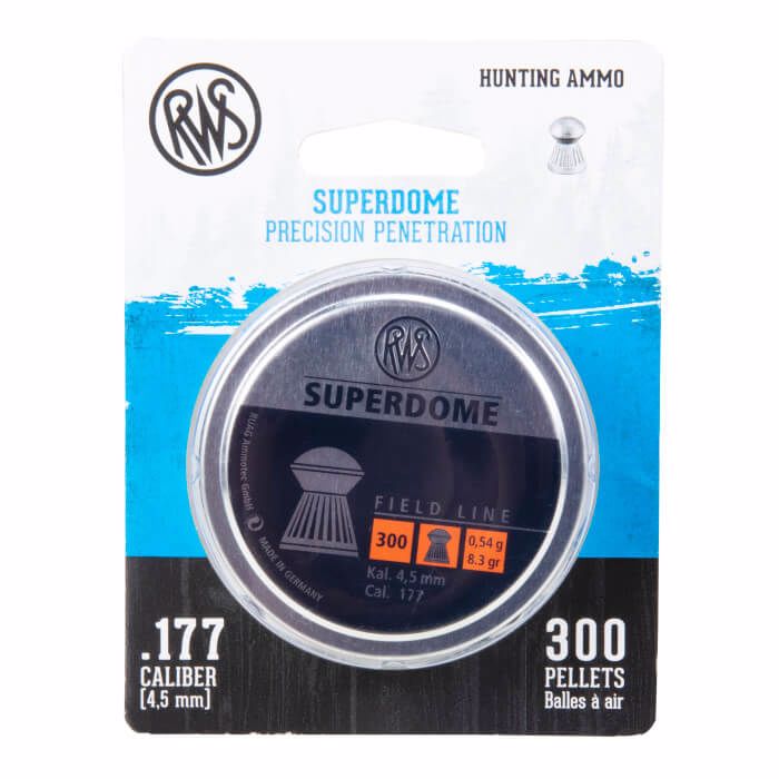 Umarex USA. RWS SUPERDOME .177 AIRGUN PELLET 300 CT